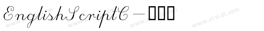 EnglishScriptC字体转换