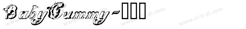 BabyGummy字体转换