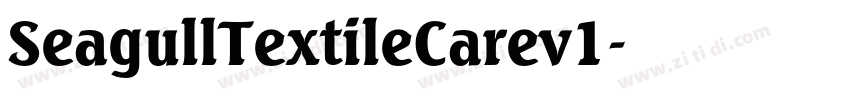 SeagullTextileCarev1字体转换