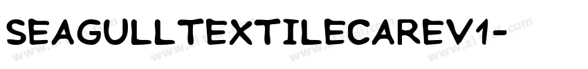 SeagullTextileCarev1字体转换
