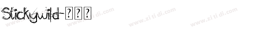 Stickywild字体转换
