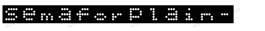 SemaforPlain字体转换