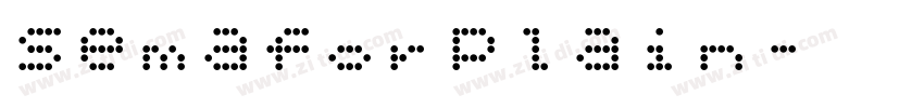 SemaforPlain字体转换