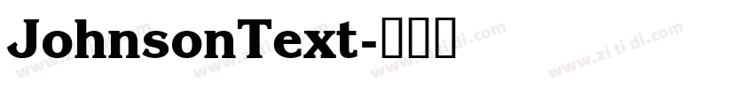 JohnsonText字体转换