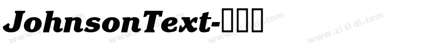 JohnsonText字体转换