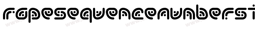 RopeSequenceNumberST字体转换