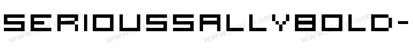SeriousSallyBold字体转换