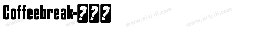 Coffeebreak字体转换