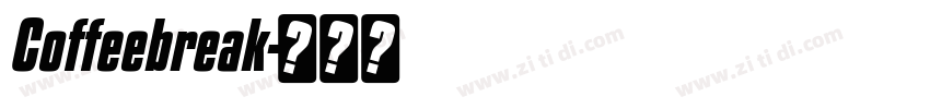 Coffeebreak字体转换