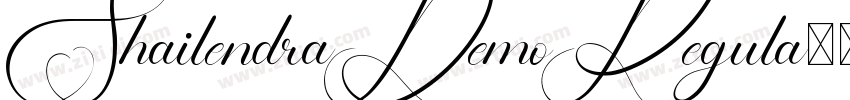 ShailendraDemoRegula字体转换