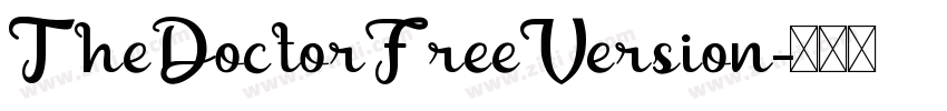 TheDoctorFreeVersion字体转换