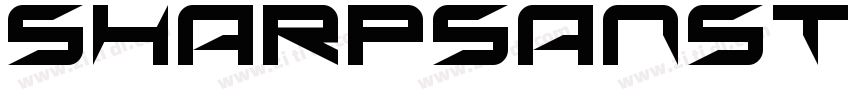 SharpSansTRIAL字体转换