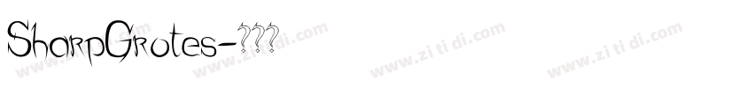 SharpGrotes字体转换