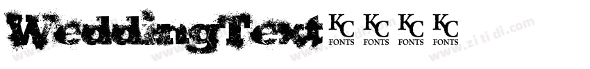 WeddingText字体转换