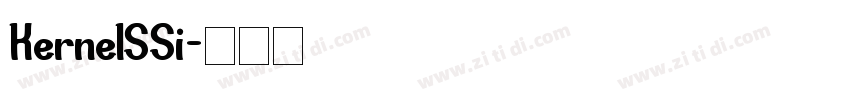 KernelSSi字体转换
