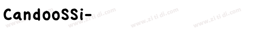 CandooSSi字体转换