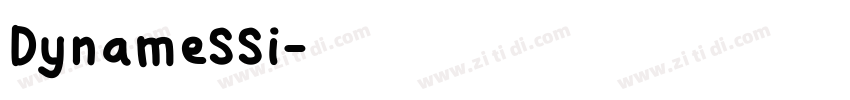 DynameSSi字体转换