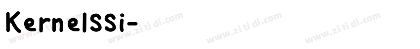 KernelSSi字体转换