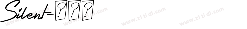 Silent字体转换