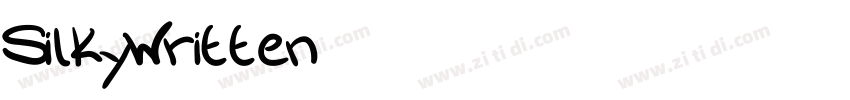 SilkyWritten字体转换