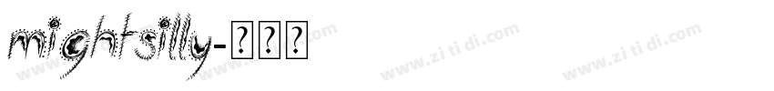 Mightsilly字体转换