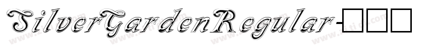 SilverGardenRegular字体转换