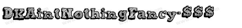 DKAintNothingFancy字体转换