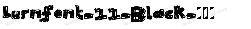 burnfont-11-Black字体转换 burnfont-11-Black字体转换