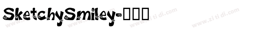 SketchySmiley字体转换