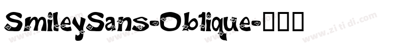 SmileySans-0b1ique字体转换
