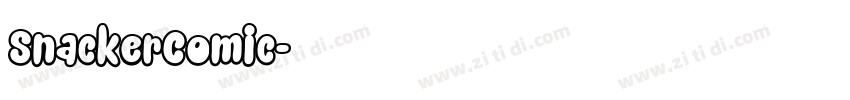 SnackerComic字体转换