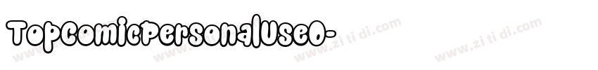 TopComicPersonalUseO字体转换