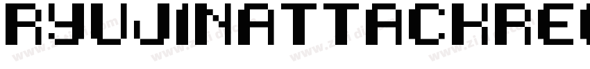 RyujinAttackRegular字体转换
