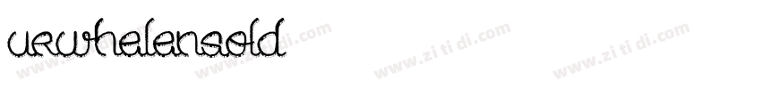 URWHelenSolD字体转换