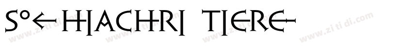 SophiaChristieRe字体转换