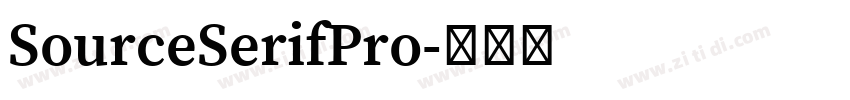 SourceSerifPro字体转换