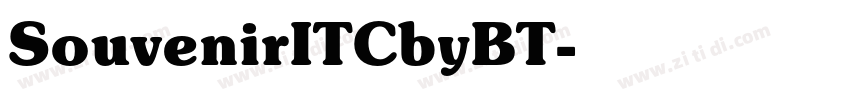 SouvenirITCbyBT字体转换