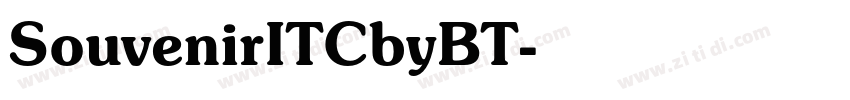 SouvenirITCbyBT字体转换