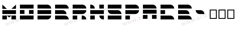 modernspace字体转换