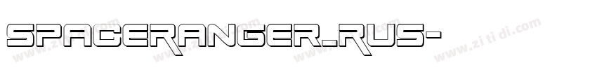 SpaceRanger_Rus字体转换