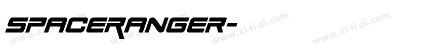 SpaceRanger字体转换