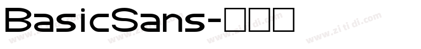BasicSans字体转换