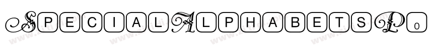 SpecialAlphabetsP05字体转换