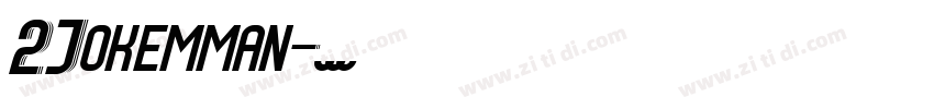 2Jokemman字体转换