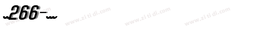 字魂266字体转换