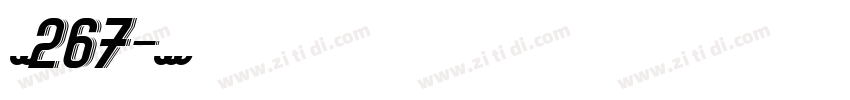 字魂267字体转换