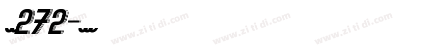 字魂272字体转换