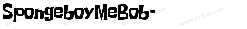 SpongeboyMeBob字体转换