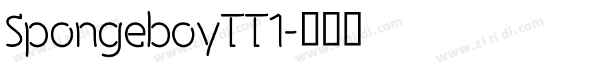 SpongeboyTT1字体转换