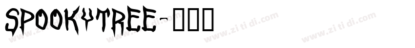 Spookytree字体转换